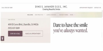 Dino S Javaheri DDS Danville Dentist